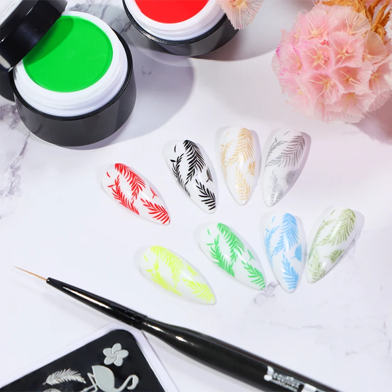 Soak Off Uv Led Gel Semi Permanent Manicure Art Design 22 Colors All Seasons Base Top Coat Gel Nail Polish Set