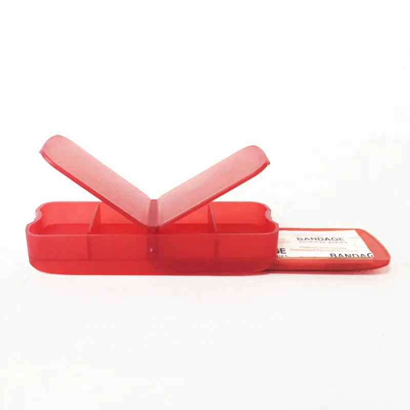 Portable First Aid Medical Adhesive Bandage Box Medical Plaster Case Box Elastoplast Adhesive Bandage