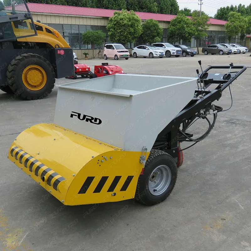 Mini walk behind asphalt paving machine with 1000mm width