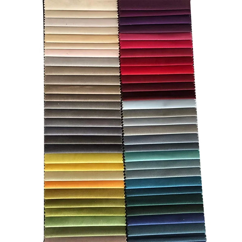 Прямая продажа с фабрики Голландская бархатная ткань связанная трикотажная для дивана домашний текстиль со склада низкая цена