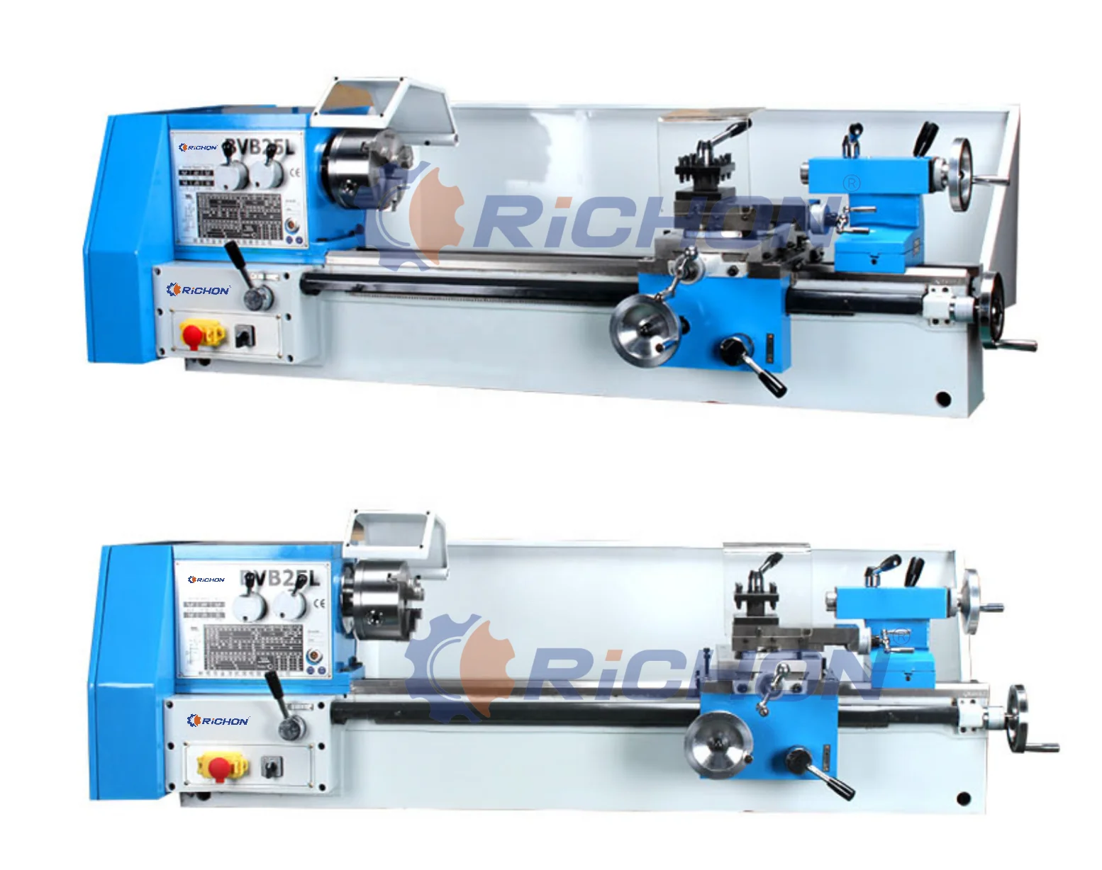 BV25l Gear Head Engine Lathe Manual High Precision Auto feeding Metal Turning Lathe