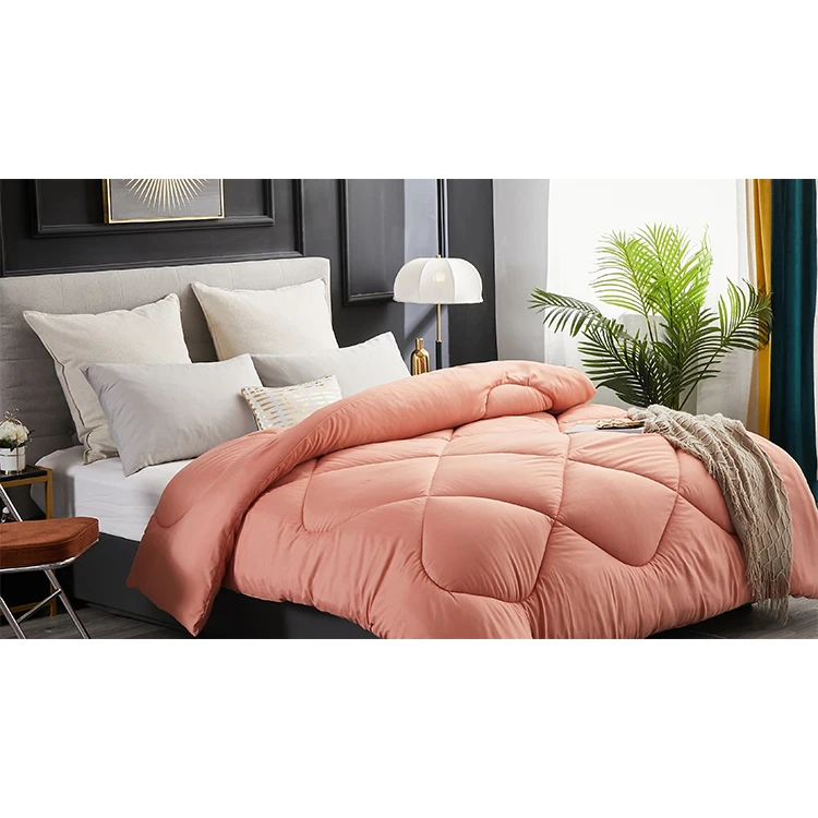 Winter 3 pieces quilt comforter set material polyester simplicity style comforter quilts bedding