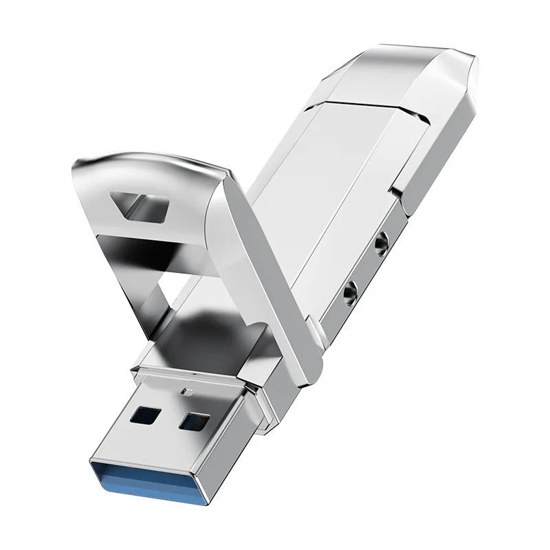 SSD Solid State USB Drive Portable Type-C Dual Interface Dual Purpose USB Flash Drive Mobile Metal Storage