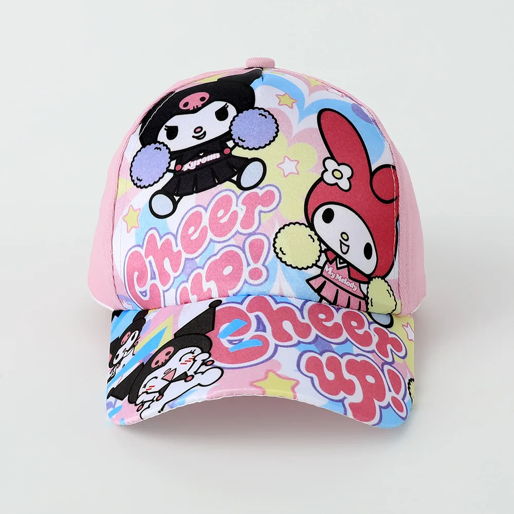 Kids Cartoon Caps Hood Kuromi Melody Duck Tongue Hat Cute Casual Out Door Hats Children