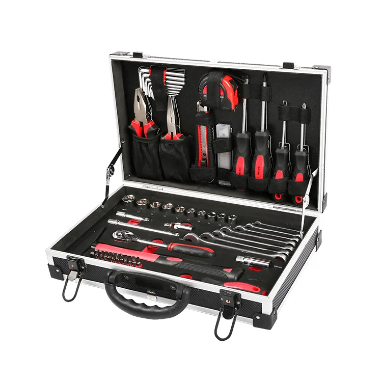 
High quality professional Combination Spanner Socket 72Pcs Hardware Hand Tool Set Tool Box 