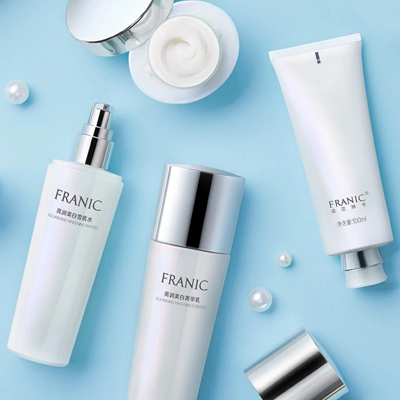 FRANIC Jasmine extract skin care sets flower secret depth moisturizing cream moisturizing toner moisturizing lotion