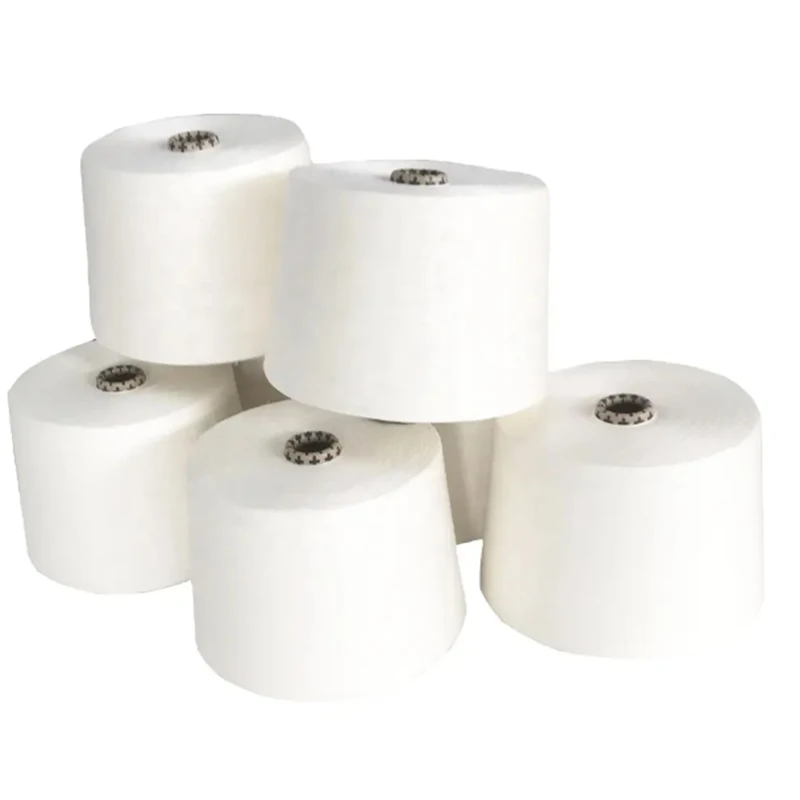 Factory Direct Supplying smart30% rayon 70% lyocell  yarn  21s/30s manufacturer in china for knitting and weaving