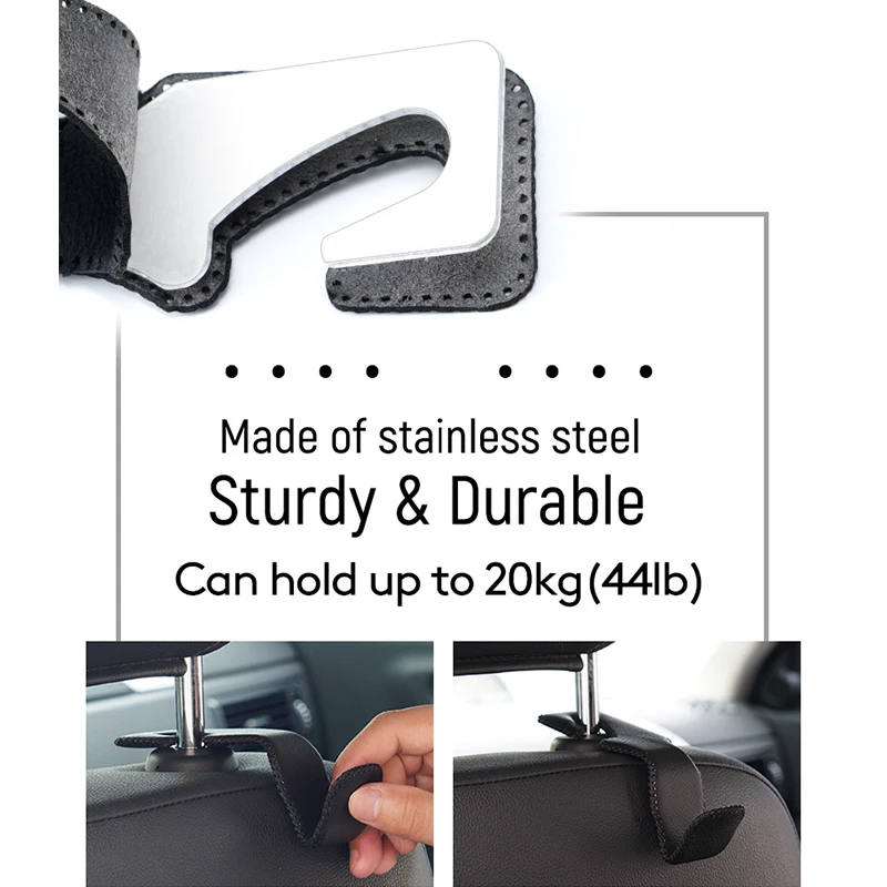 Customized Car Seat Back Hook Vehicle Accessories Interior Car Tools Metal Hook Hanger
