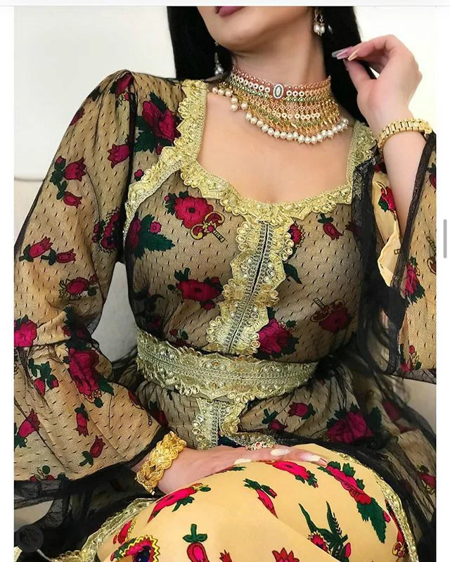 
KD4466 Drop Shipping Fashionable Mesh Flower Lace Islamic Clothing Dresses Embroidered Abaya Women 