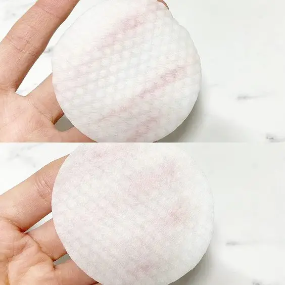 100% viscose 120gsm 80mm custom color mm nonwoven cotton pads generic cotton pad