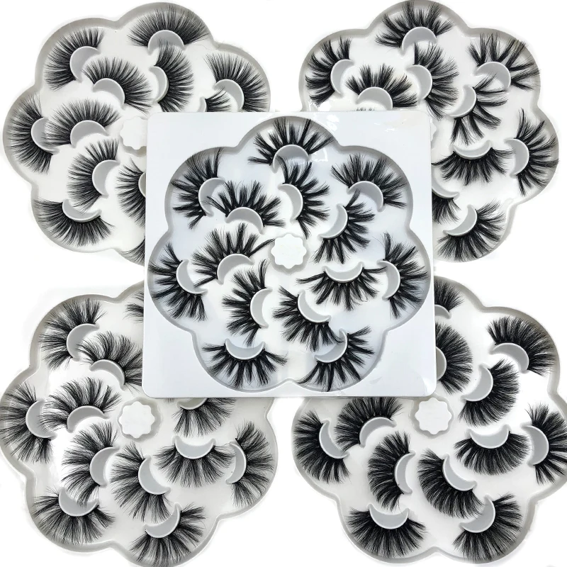 wholesale mink lashes 5D mink eyelashes vendor 25mm mink eyelash