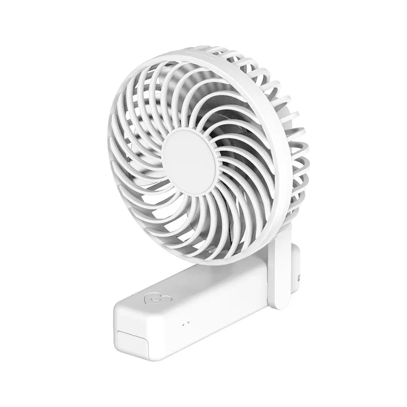 2021 Mini Fan Portable Handheld Cooling Fan Summer Gadgets Rechargeable Desktop Foldable USB Cooler Table Fan