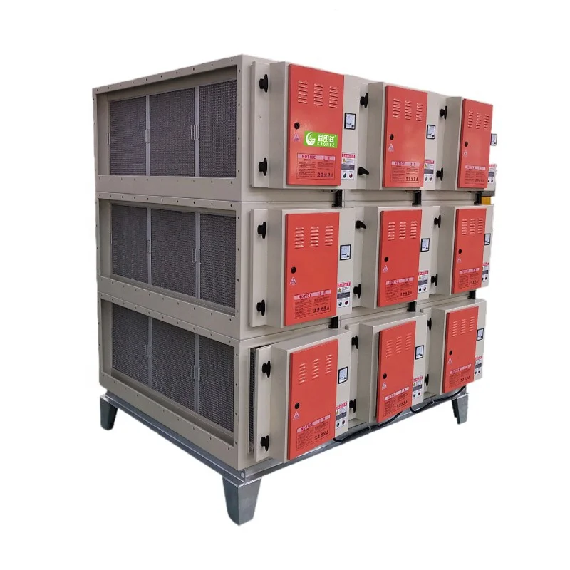 Нержавеющая сталь отель кухня выхлопная лампана машина электростатического масла дыма очиститель Lampblack машина