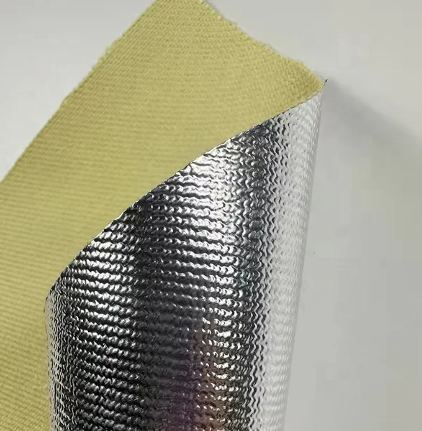 Aluminized Kevlar cloth fireproof cloth