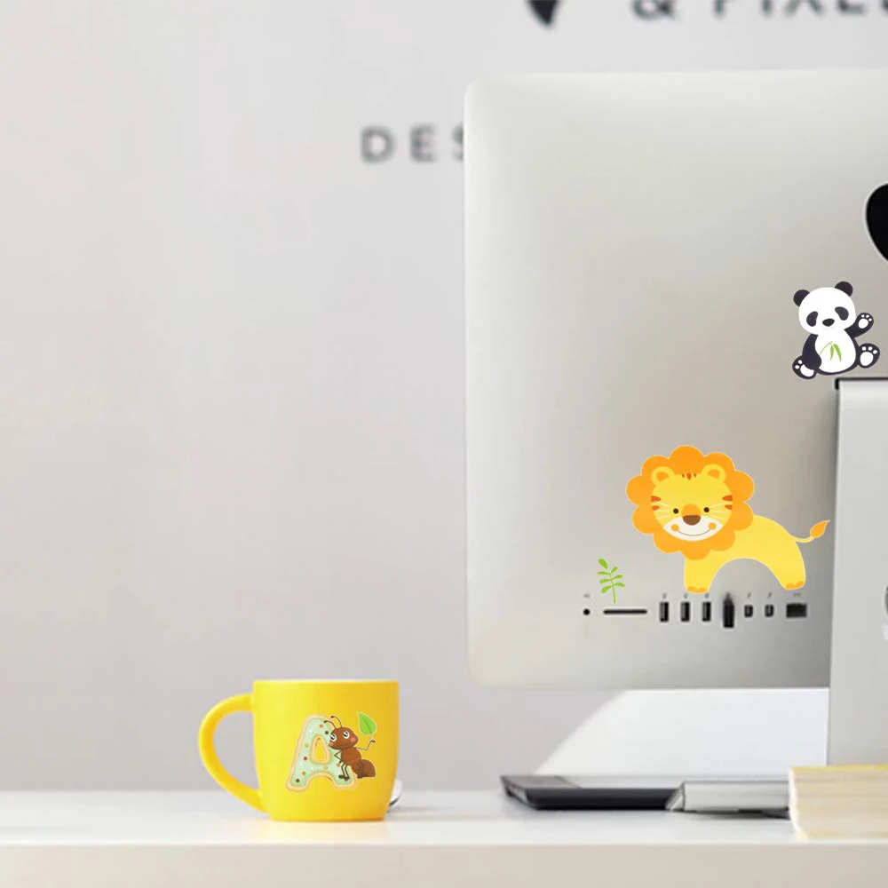 Custom Decoration Hologram 3D Gel Transparent Static Cling Window Sticker