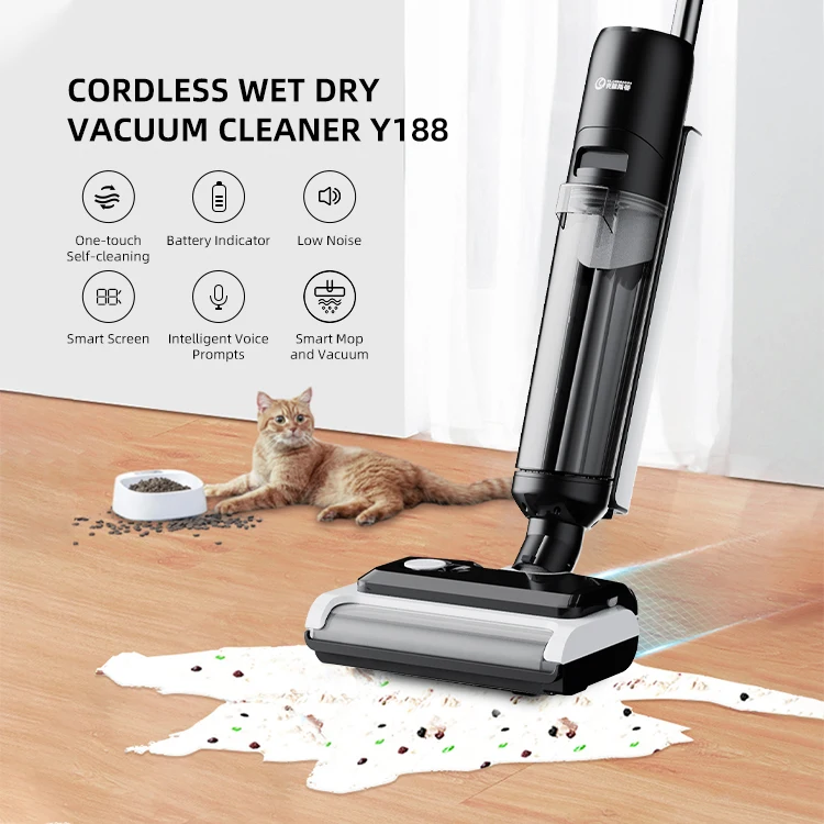 2022 New Design Chargeable Cordless Stick Upright Wet And Dry Vacuum Cleaner Corded