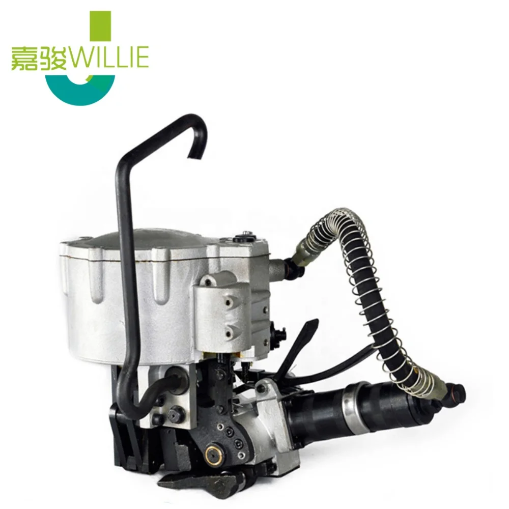 Manual Portable Strapping Band Steel Machine KZ32 Pneumatic Automatic Pallet Manual 30mm Aluminium Body Steel Strapping Machine