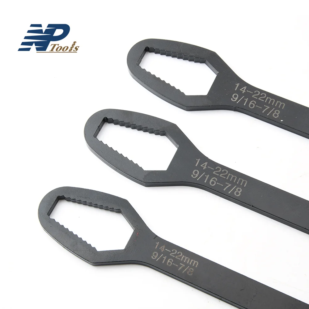 Naipu Universal Spanner Key Multifunctional Ring Wrench Double Heads Wrench  Bicycle Screw Tightening and Removing Tool