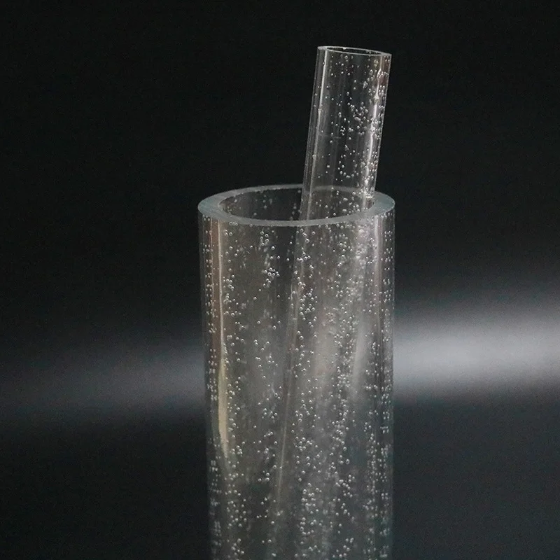 acrylic tube, customized transparent plastic acrylic/PMMA/perspex bubble tube pipe
