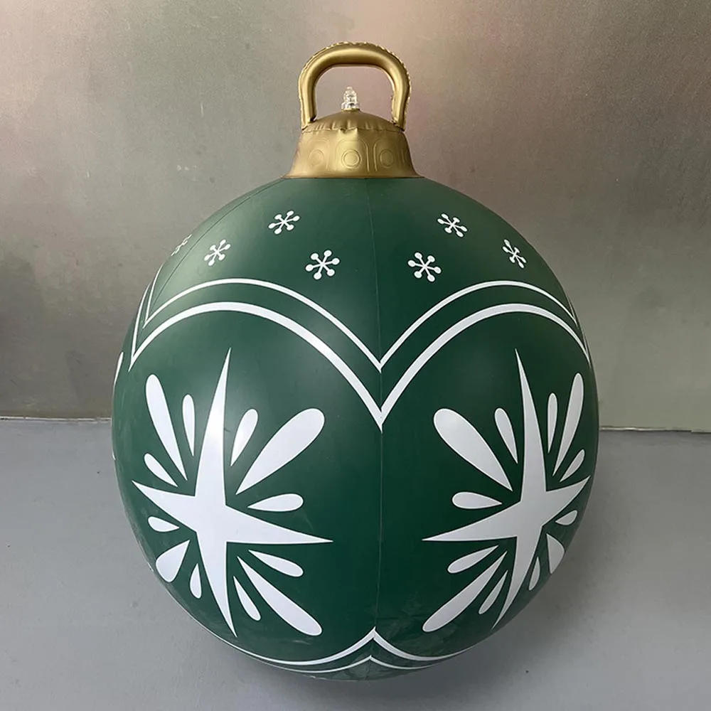 Big Pvc Garden Yard Christmas Balloon Decoration 60 Cm Market Activities Christmas Ornaments Balloon