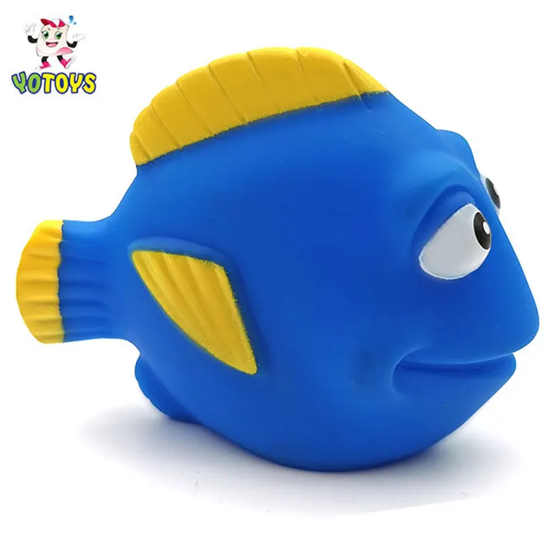 Игрушечная рыба-Немо в ванну резиновая игрушка-рыба сжимаемая водная Плавающая Рыба для малышей от 0 до 24 месяцев Cpsia ASTM EN71 Ce