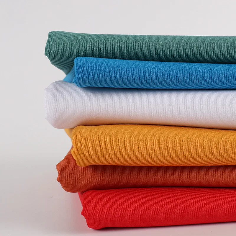 95% Polyester 5% Spandex 75D Interlock Yoga Stretch Fabric For Gym Activewear Women Leggings