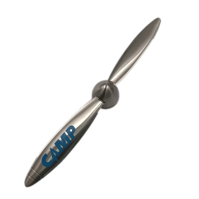 Заводская цена спиннинг высокий листовой пропеллер металлический цинковый сплав Открыватель букв и пресс-папье