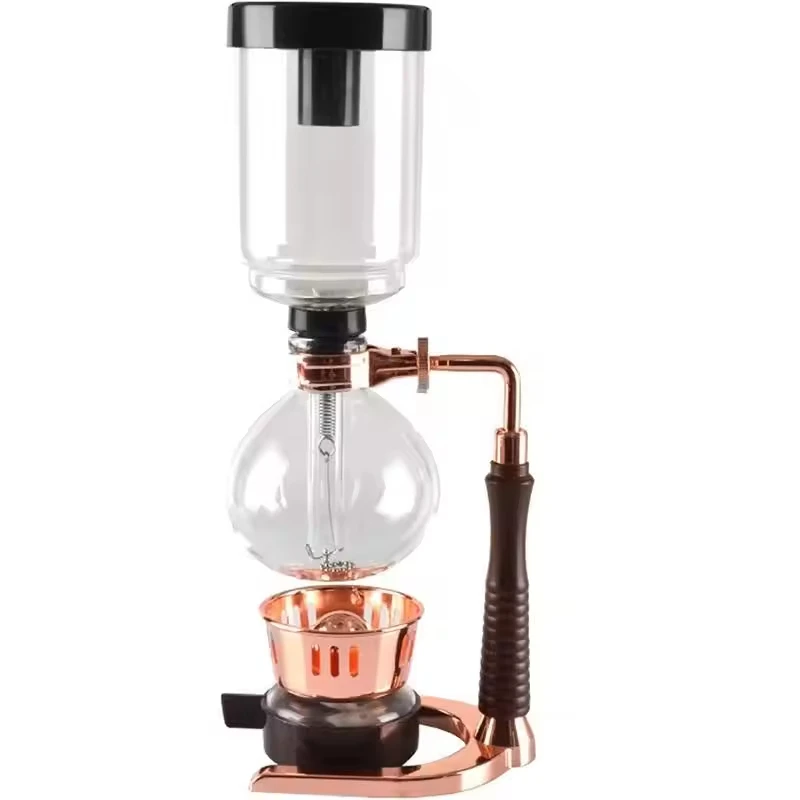 Factory Direct Siphon Syphon Vacuum Coffee Maker Japanese Style Glass Siphon Pot Percolators Easy to clean use Coffee Machine
