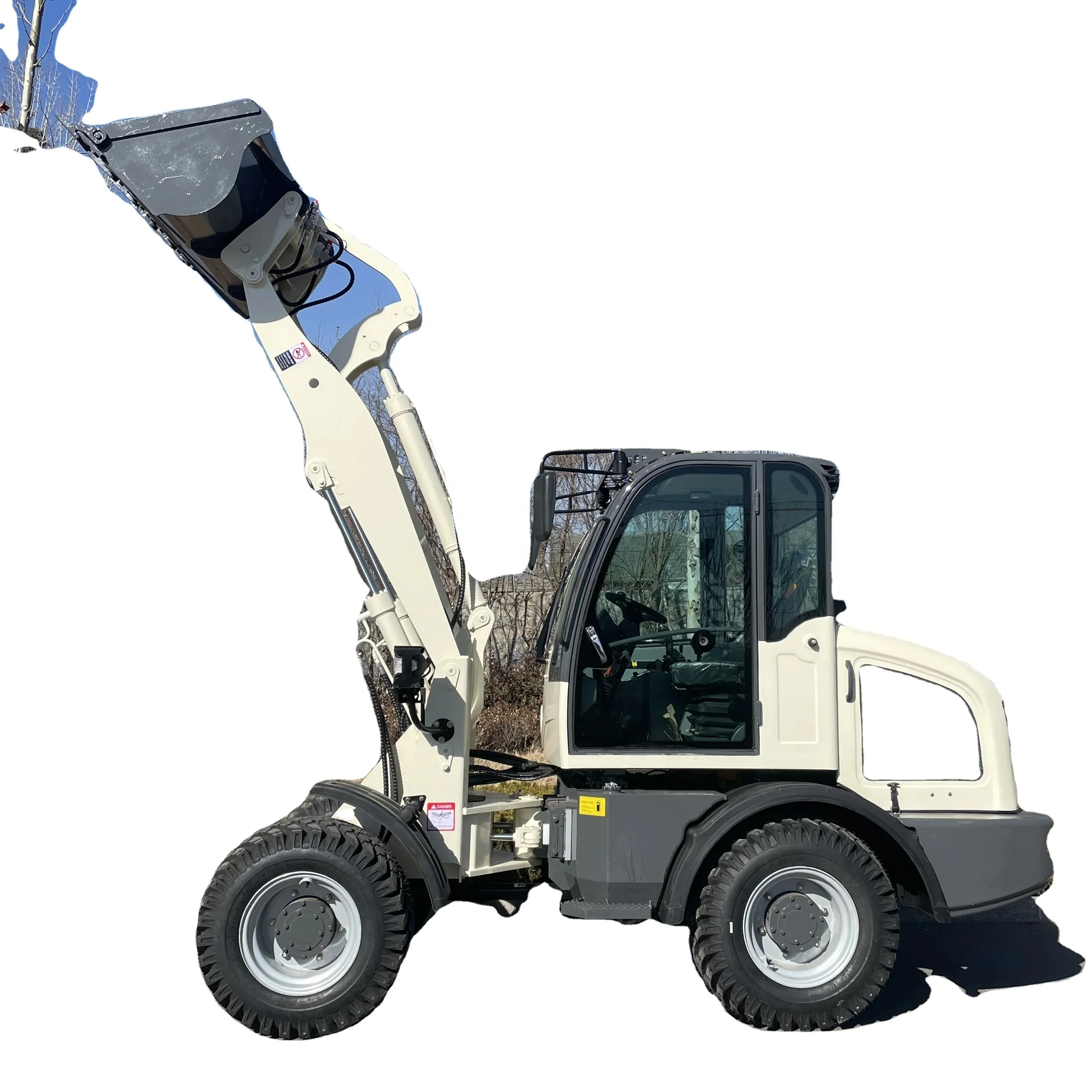 Earth-moving machinery China factory New compact 1.6 ton small mini Tractors wheel loader