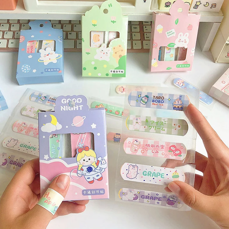 Ticare Cartoons Aposito Adhesivo Promotional Wundpflaster Factory CE&ISO Brand Bandady Packaging 50pc/box Kid Bondaids Band Aids