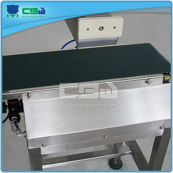 Automatic Check Weight Machine Food Weighing Machine Check Weigher For Combination Scale Packaging System