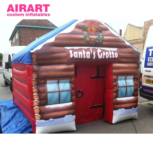 Christmas Decoration,Giant Inflatable Christmas House, Outdoor Camping Tent House