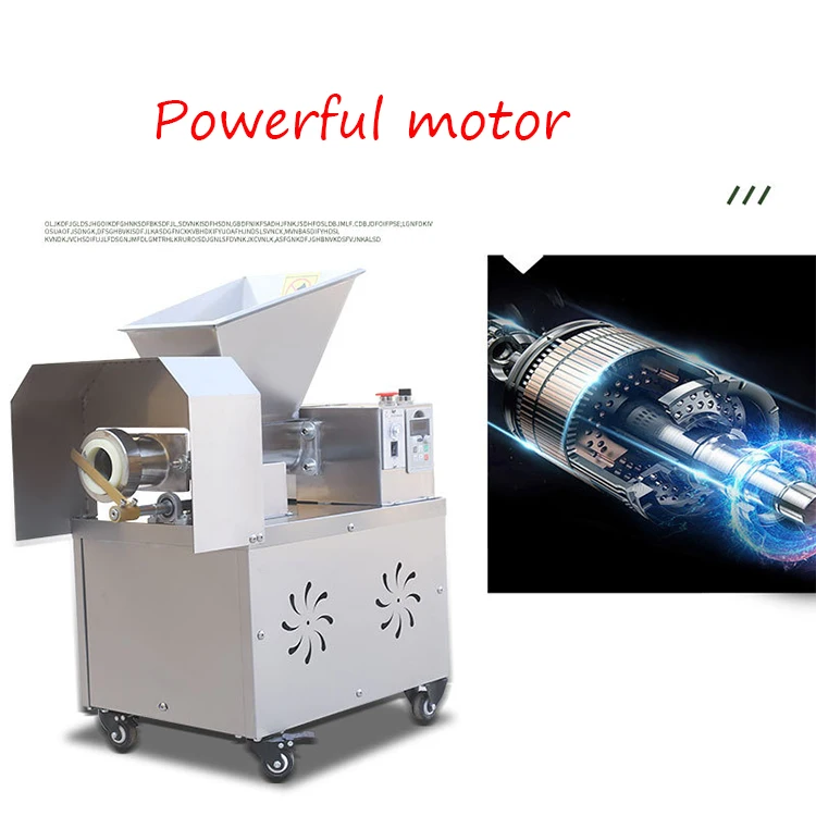 High Efficiency Volumetric Cookies Bun Dough Divider Maker Machine For Food Industry Small Dough Divider Rounder