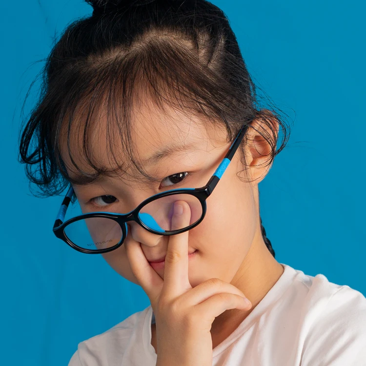 
Xiamen factory manufacturer normal frame kids optical kids reading glasses to block blue light 