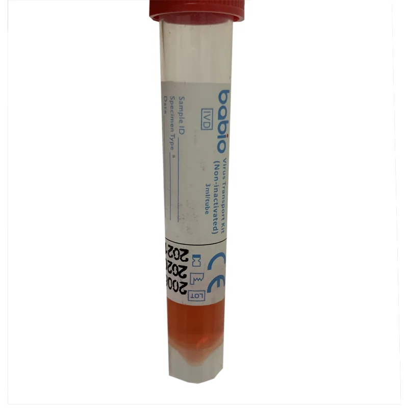 disposable sampling tube wholesale quality Virus transport medium with Nasal swabs