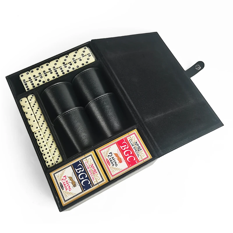 3 в 1, лидер продаж, кожаная коробка для игры в покер