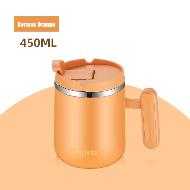2023 insulated handle design breakfast cup easy to drink take away food container Hot or cold drinks food packaging cup