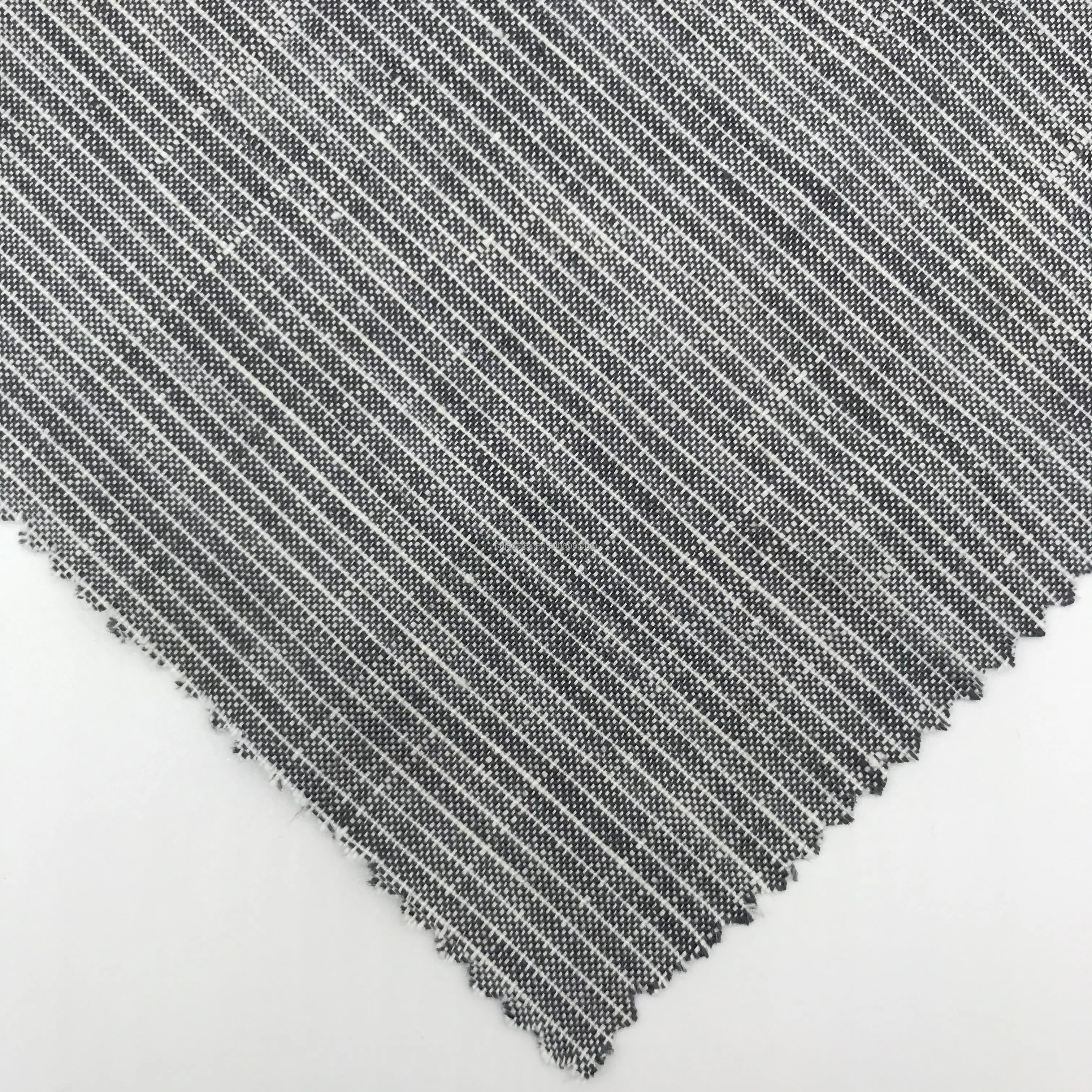 JECA  PIATTI/48TFE 100%  Linen  Yarn dyed Fabric Strip , European Flax, Wholesale  Sustainable,ECO Friendly woven for garment