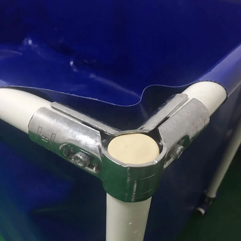 Waterproof Pvc Canvas Fish Tank Farming Round Fish Pond Tank Tarpaulin