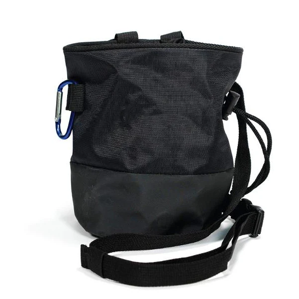 Rock Climbing Chalk Bag Gym Climbing Powder Bag with zipper pocket ang waist belt