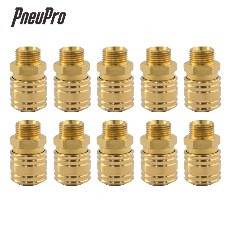 
DN 7.2 pneumatic connect brass quick male coupler pneumatic fittings 