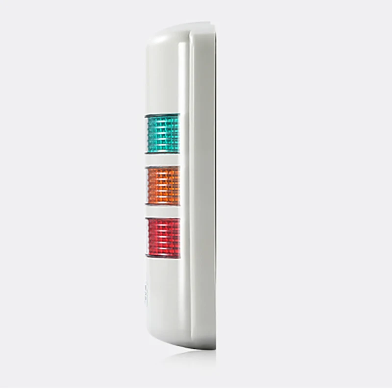 Hot Selling Wall Mount LED 24V 220V Steady Flashing Light Buzzer Warning Light for Mechanical Equipment