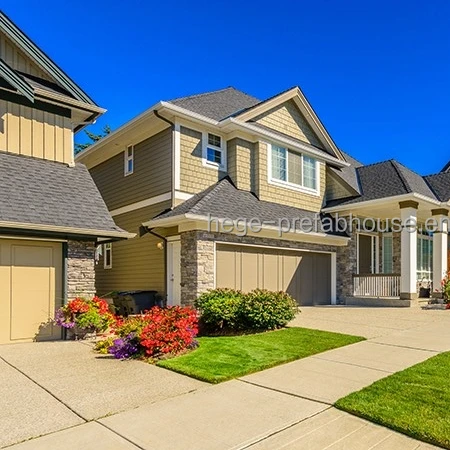 American  style Prefab villa Houses Prefabricated Luxury Villa  Prefab House Light Steel Villa House