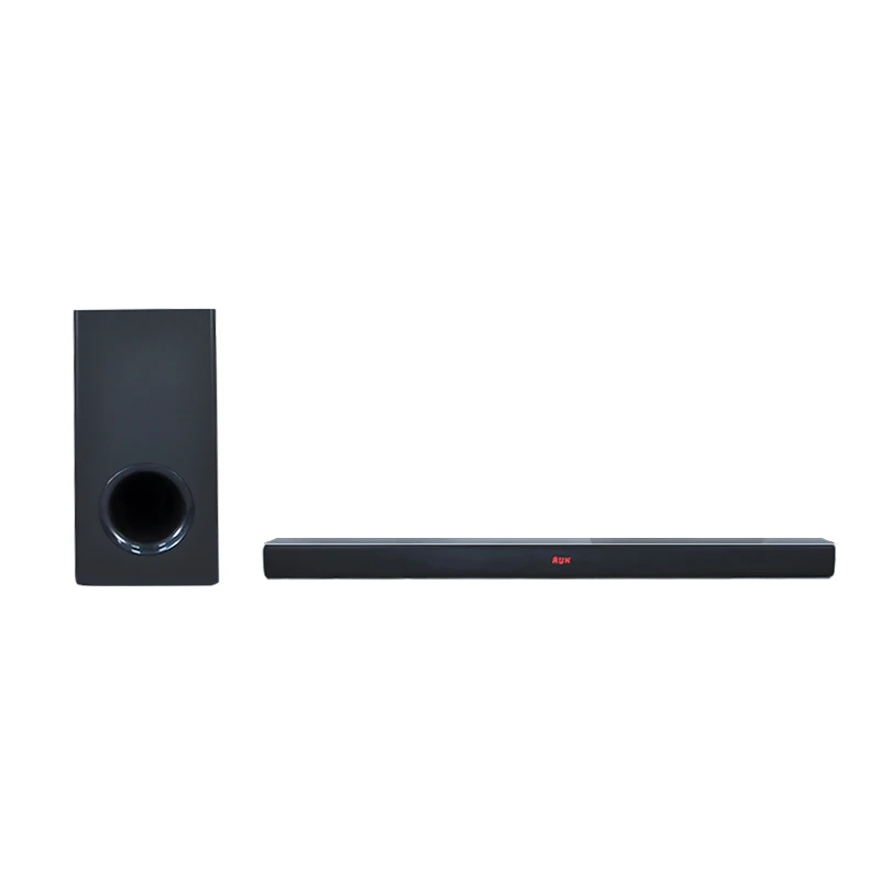 40 W Home theater TV bluetooth soundbar with wired subwoofer