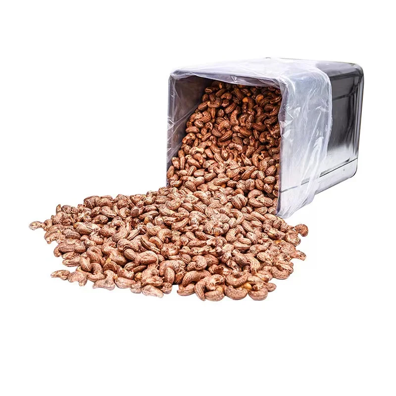 Cashew nuts with skin, less salt