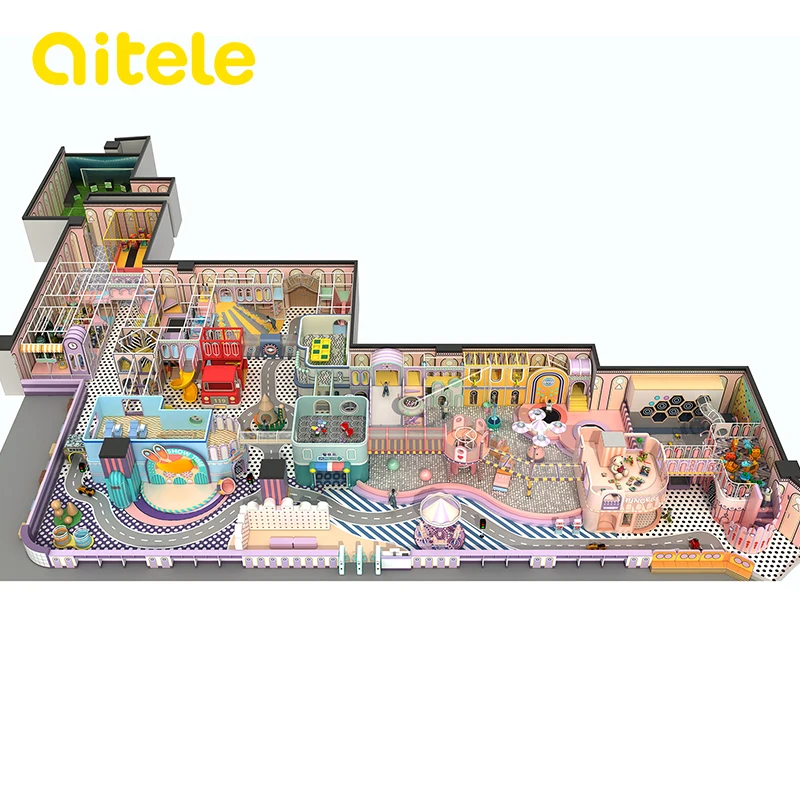  Commercial Play Center Children Indoor Playground Equipment For