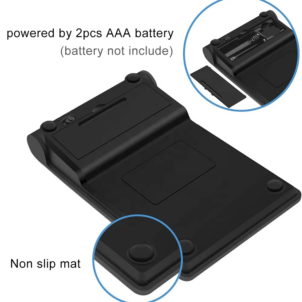 Wireless Numeric Keypad 22 Keys Portable Number Numpad with 2.4G Mini USB Receiver for Laptop Notebook, Desktop, PC
