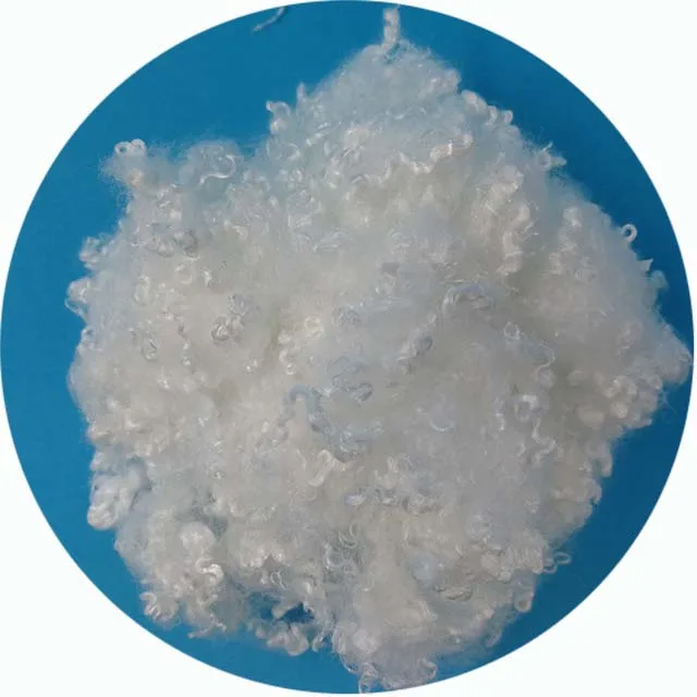 3D*32mm Virgin raw white down like Soloft fiber