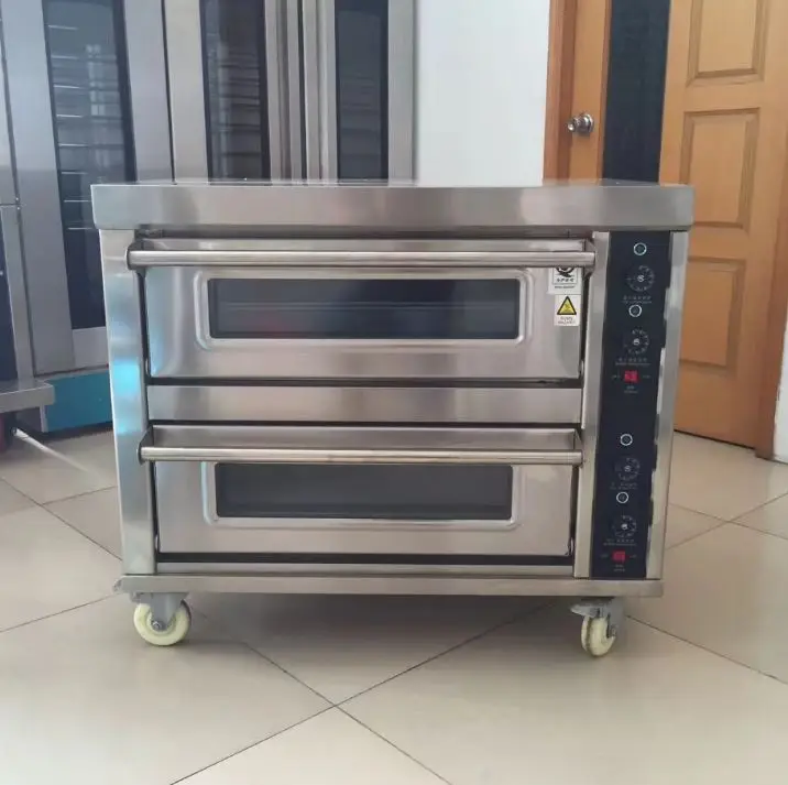 Multifunction Commercial Kitchen Baking Bread Pizza Cake Cooking Gas Electric Oven
