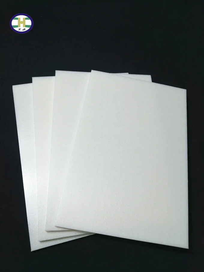 Customized hydrophilic plastic sheet 4x8 corner foam panel 10mm/5mm/3mm
